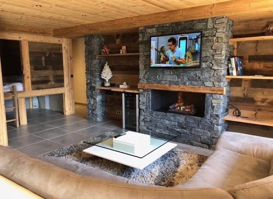 Chalet Alpin Luxe, Jacuzzi, Vue La Plagne Exterior foto