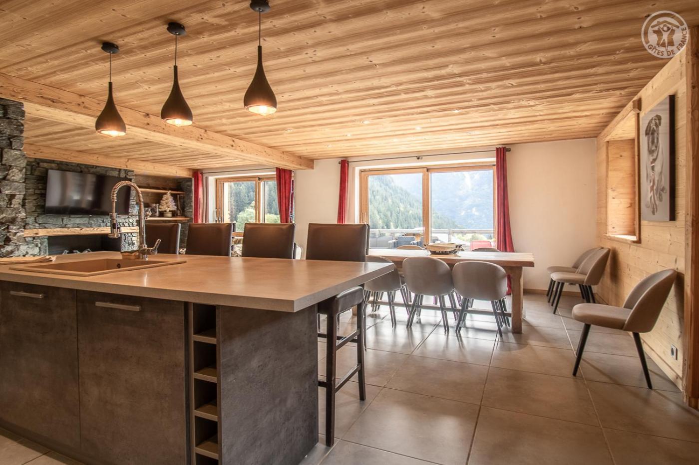 Chalet Alpin Luxe, Jacuzzi, Vue La Plagne Exterior foto